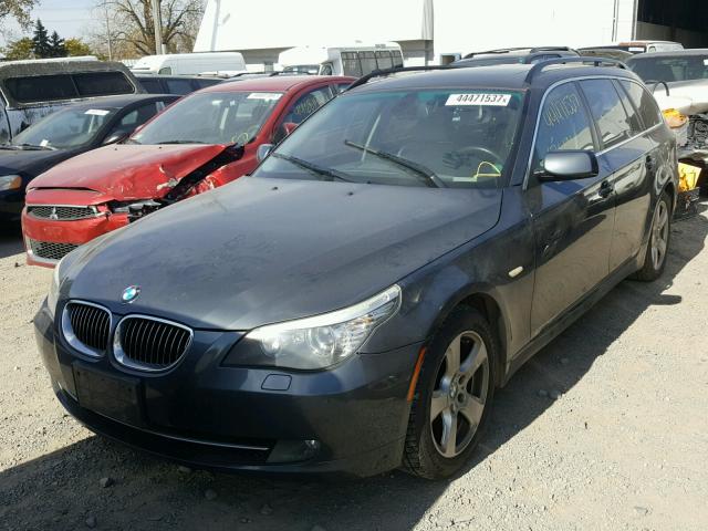 WBAPT73508CX00971 - 2008 BMW 535 GRAY photo 2