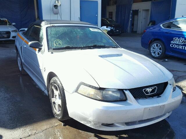 1FAFP44481F212952 - 2001 FORD MUSTANG SILVER photo 1