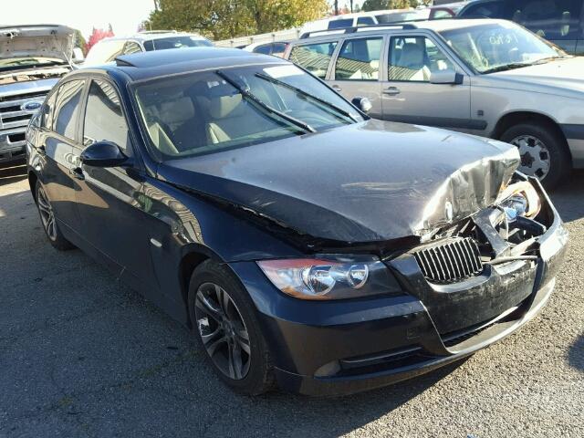 WBAVC53508FZ89361 - 2008 BMW 328 I SULE BLACK photo 1