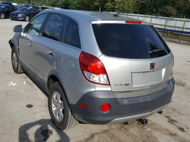 3GSCL33P68S677593 - 2008 SATURN VUE XE SILVER photo 3