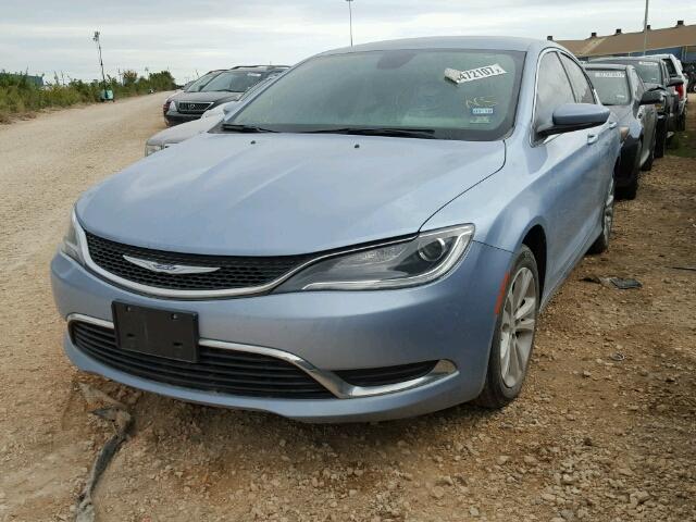 1C3CCCAB5FN653414 - 2015 CHRYSLER 200 LIMITE TURQUOISE photo 2