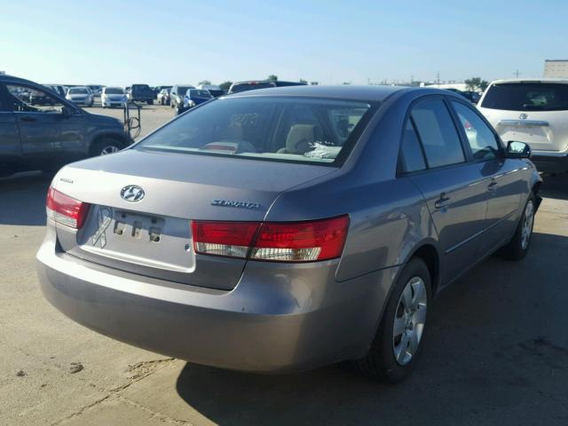 KMHET46CX6A115550 - 2006 HYUNDAI SONATA SILVER photo 4