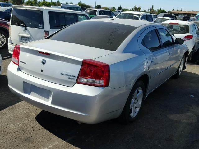 2B3CA3CV0AH298633 - 2010 DODGE CHARGER SX SILVER photo 4