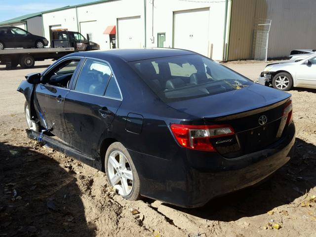 4T1BF1FK3DU717783 - 2013 TOYOTA CAMRY L BLACK photo 3