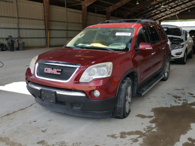 1GKLRMED7AJ129519 - 2010 GMC ACADIA SLT 红色 照片 2