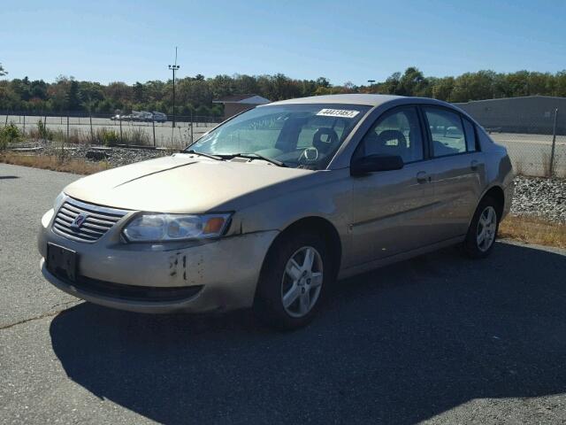 1G8AJ55F87Z181604 - 2007 SATURN ION GOLD photo 2