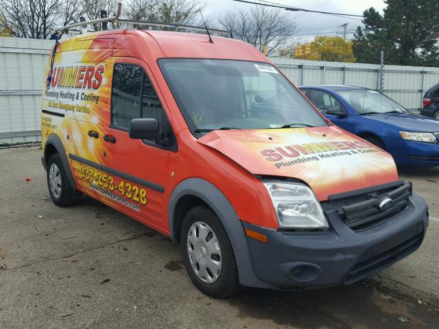 NM0LS7AN0DT153067 - 2013 FORD TRANSIT CO ORANGE photo 1