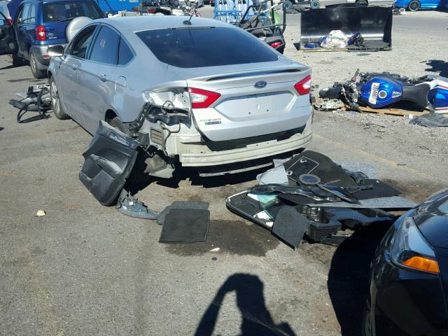 3FA6P0SU1FR147495 - 2015 FORD FUSION TIT SILVER photo 3