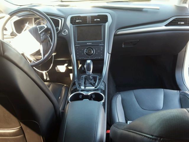 3FA6P0SU1FR147495 - 2015 FORD FUSION TIT SILVER photo 9