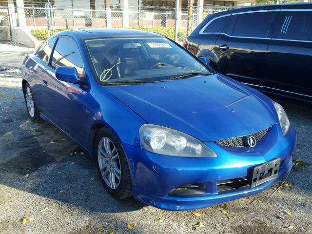 JH4DC54826S015858 - 2006 ACURA RSX BLUE photo 1