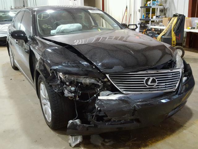 JTHBL46F185080165 - 2008 LEXUS LS BLACK photo 1