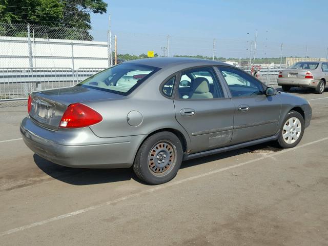 1FAFP52U51A111101 - 2001 FORD TAURUS LX GRAY photo 9