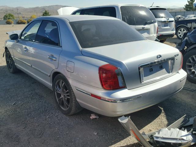 KMHFU45E15A387035 - 2005 HYUNDAI XG SILVER photo 3