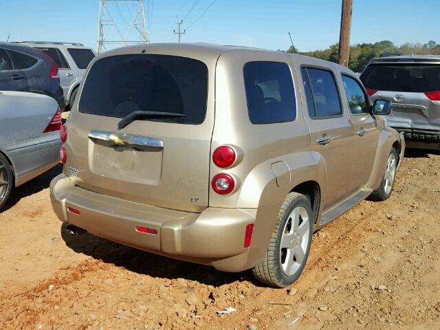 3GNDA53P68S614731 - 2008 CHEVROLET HHR LT GOLD photo 4