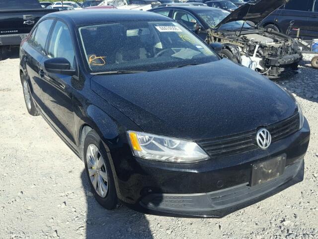 3VW2K7AJ6EM311470 - 2014 VOLKSWAGEN JETTA BASE 黑色 照片 1