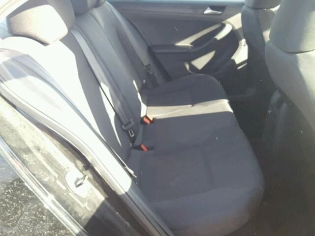 3VW2K7AJ6EM311470 - 2014 VOLKSWAGEN JETTA BASE 黑色 照片 6