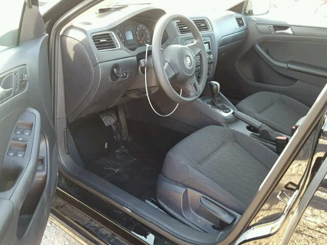3VW2K7AJ6EM311470 - 2014 VOLKSWAGEN JETTA BASE 黑色 照片 9