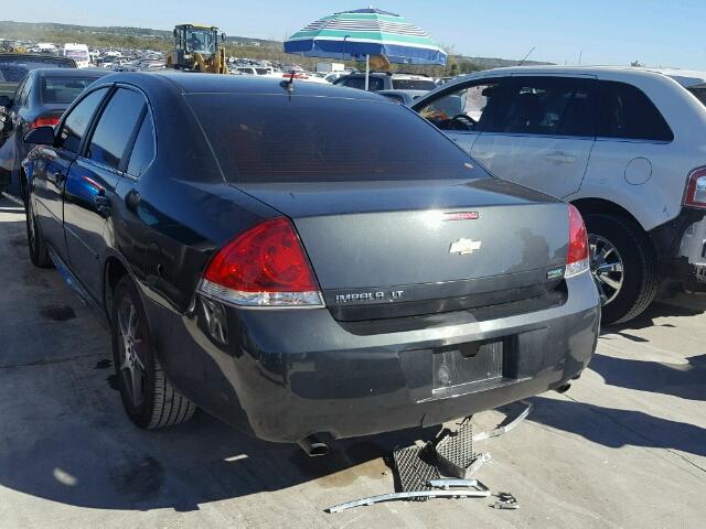 2G1WG5E3XD1161089 - 2013 CHEVROLET IMPALA LT GRAY photo 3