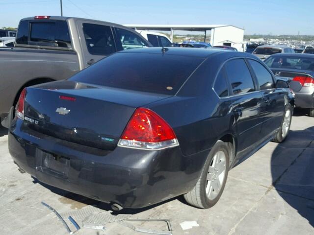 2G1WG5E3XD1161089 - 2013 CHEVROLET IMPALA LT GRAY photo 4