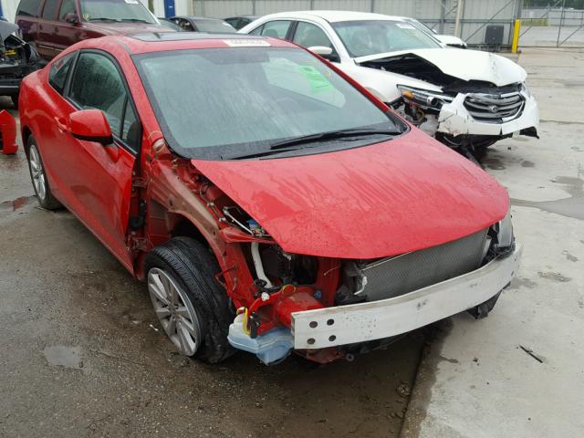 2HGFG3B19CH543099 - 2012 HONDA CIVIC EXL წითელი ფოტო 1