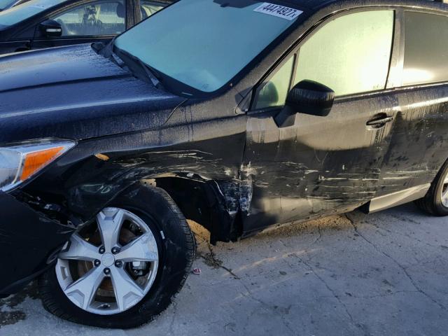 JF2SJADC7FG592918 - 2015 SUBARU FORESTER 2 BLACK photo 9