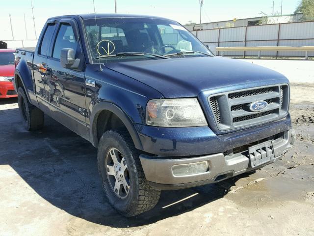 1FTPX04595KD83075 - 2005 FORD F150 BLACK photo 1