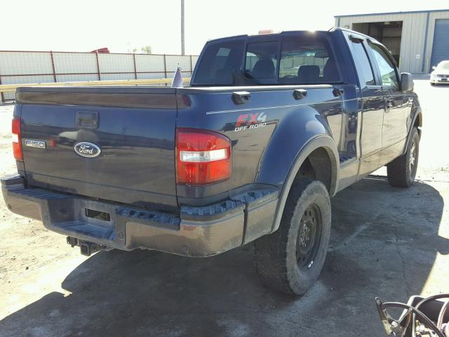 1FTPX04595KD83075 - 2005 FORD F150 BLACK photo 4