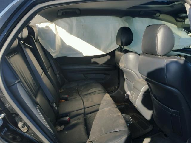 4T1BK36B25U013874 - 2005 TOYOTA AVALON BLACK photo 6