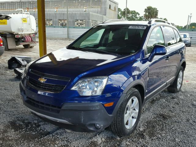 3GNFL2EK2DS525154 - 2013 CHEVROLET CAPTIVA LS 蓝色 照片 2