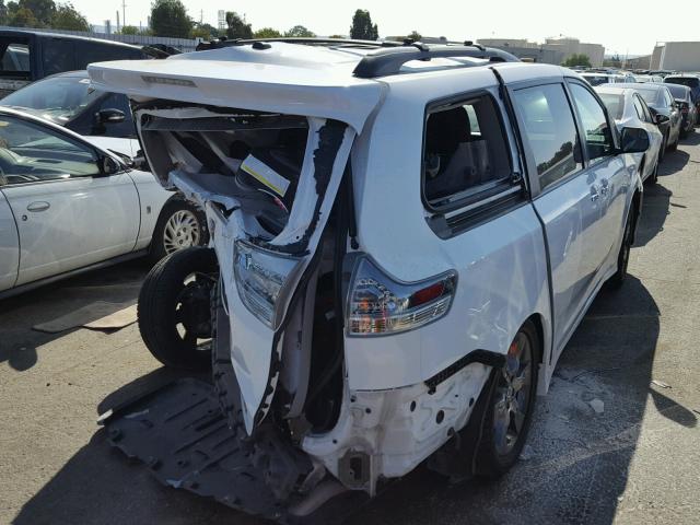 5TDXK3DC2FS629392 - 2015 TOYOTA SIENNA SPO WHITE photo 4