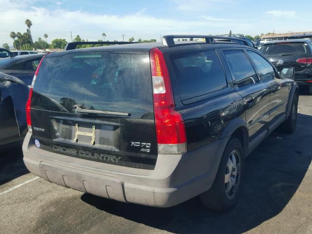 YV1SZ59H231110089 - 2003 VOLVO XC70 BLACK photo 4