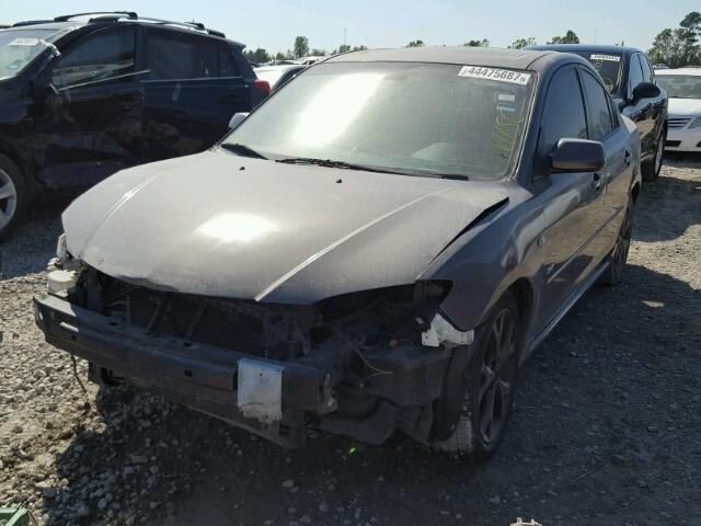 JM1BK323771621901 - 2007 MAZDA 3 S GRAY photo 2