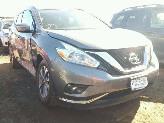 5N1AZ2MH3HN104482 - 2017 NISSAN MURANO S CHARCOAL photo 1