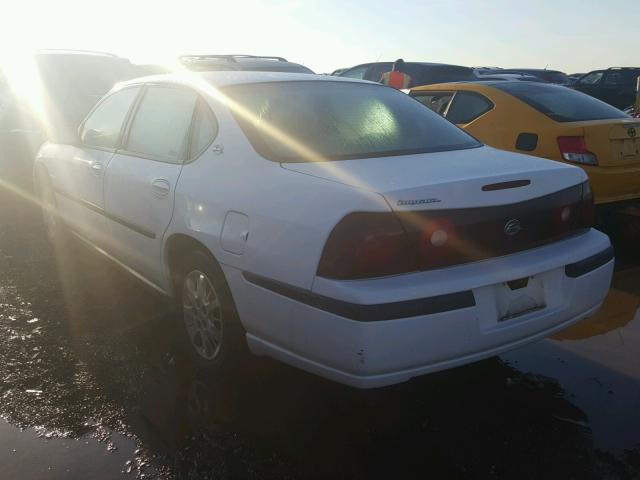 2G1WF55E7Y9230526 - 2000 CHEVROLET IMPALA WHITE photo 3