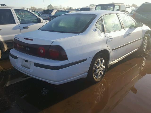 2G1WF55E7Y9230526 - 2000 CHEVROLET IMPALA WHITE photo 4