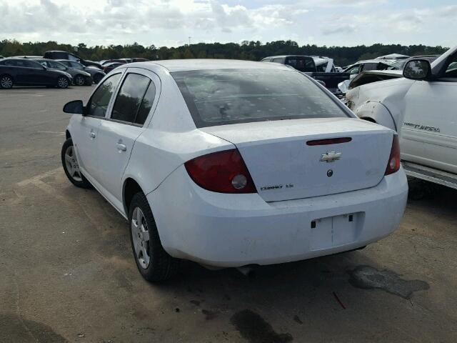 1G1AK55F967839100 - 2006 CHEVROLET COBALT LS WHITE photo 3