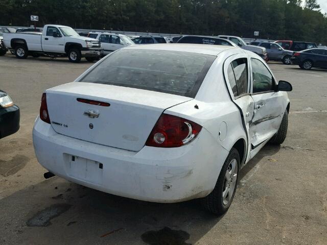 1G1AK55F967839100 - 2006 CHEVROLET COBALT LS WHITE photo 4