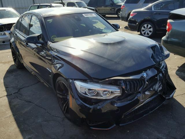 WBS8M9C56G5D30592 - 2016 BMW M3 BLACK photo 1