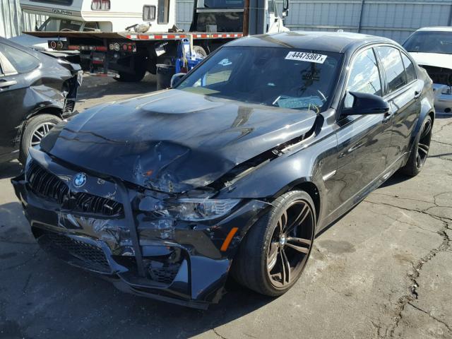 WBS8M9C56G5D30592 - 2016 BMW M3 BLACK photo 2