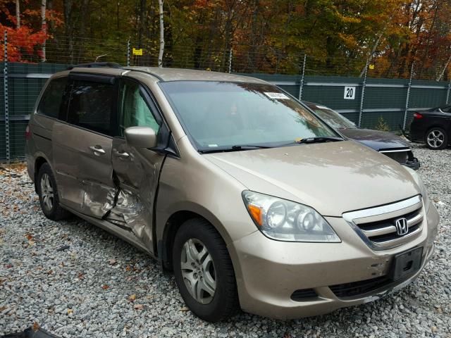 5FNRL38486B405475 - 2006 HONDA ODYSSEY BEIGE photo 1