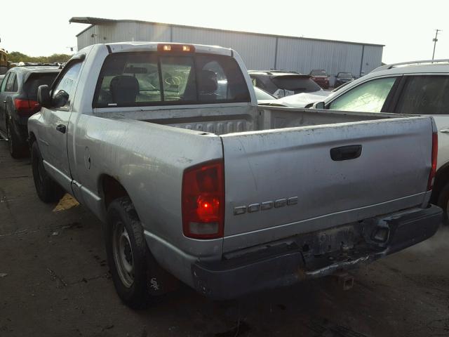 1D7HA16K93J665272 - 2003 DODGE RAM 1500 S GRAY photo 3