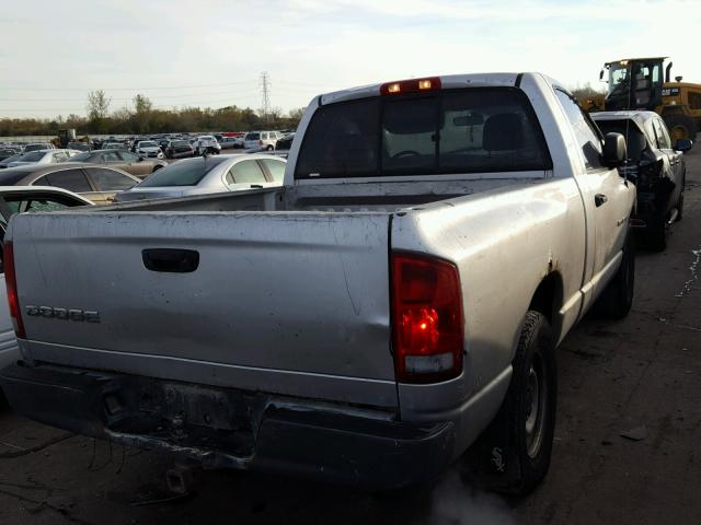 1D7HA16K93J665272 - 2003 DODGE RAM 1500 S GRAY photo 4