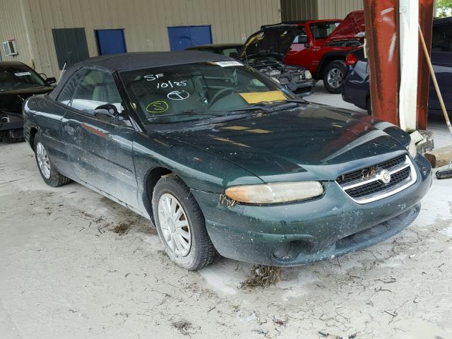 3C3EL45H5VT513035 - 1997 CHRYSLER SEBRING JX GREEN photo 1