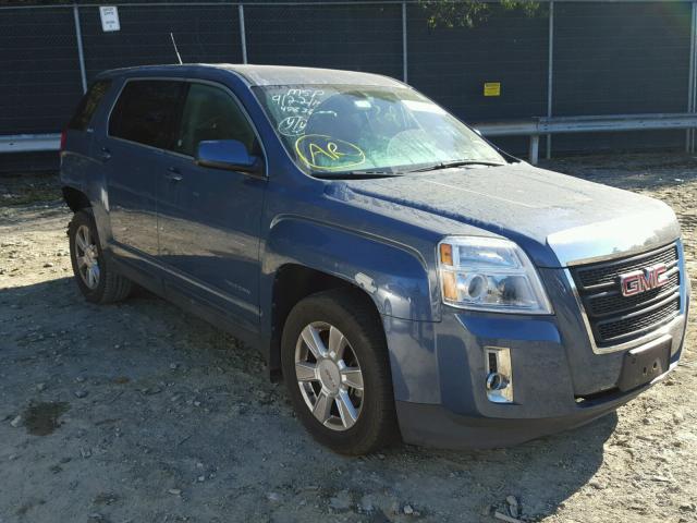 2CTALMEC0B6458366 - 2011 GMC TERRAIN SL BLUE photo 1