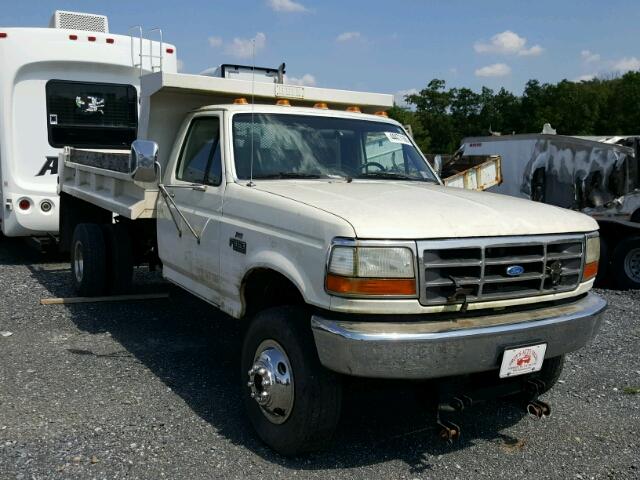 1FDKF38G0RNB75659 - 1994 FORD F350 WHITE photo 1