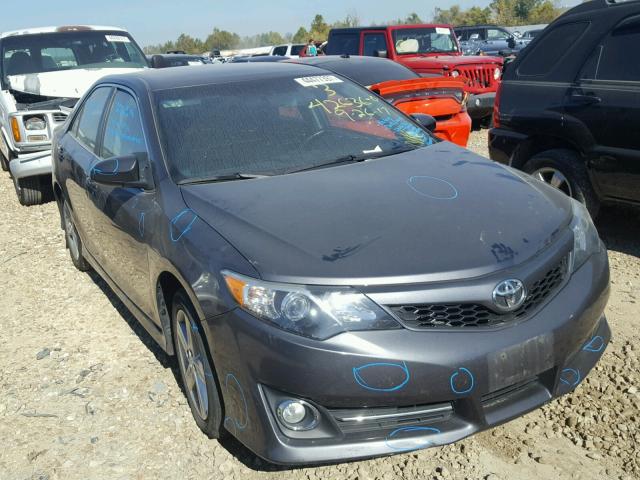 4T1BF1FK6EU425952 - 2014 TOYOTA CAMRY L GRAY photo 1