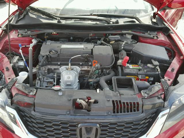 1HGCT1B30FA008038 - 2015 HONDA ACCORD LX- RED photo 7