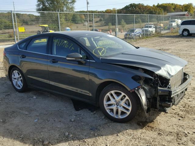 3FA6P0HD6FR191175 - 2015 FORD FUSION SE GRAY photo 1