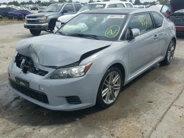 JTKJF5C78C3037964 - 2012 TOYOTA SCION TC 灰色 照片 2
