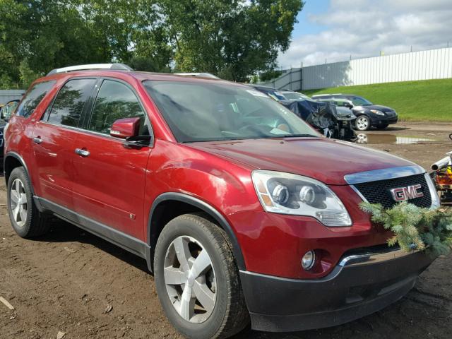 1GKLRMED1AJ148051 - 2010 GMC ACADIA SLT 红色 照片 1